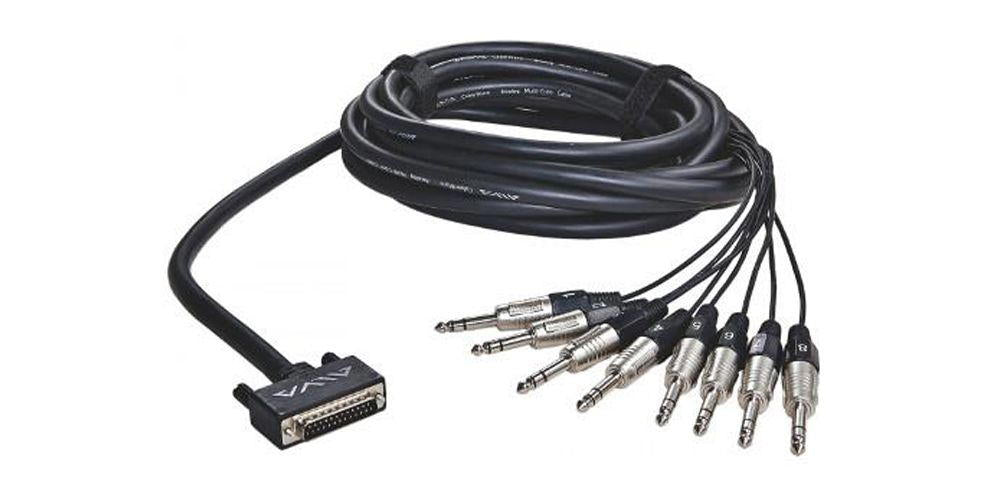 ALVA AI25-8T6 Cable conexión analógica D-sub25 a 8 TRS