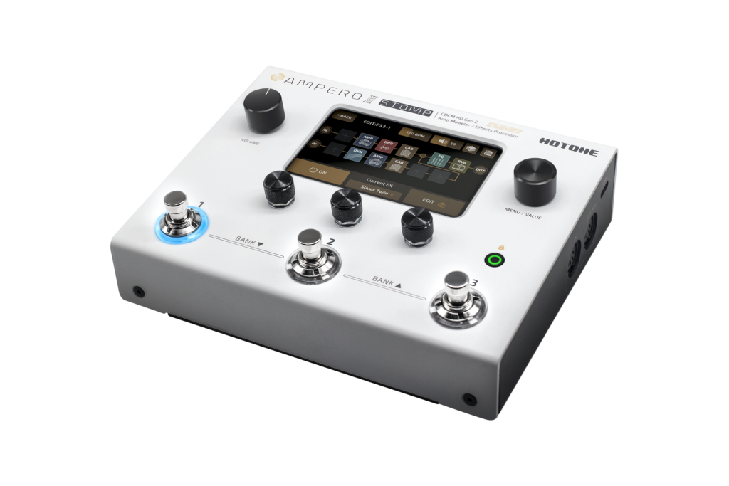 Hotone Ampero II Stomp Modeler & Effects Processor