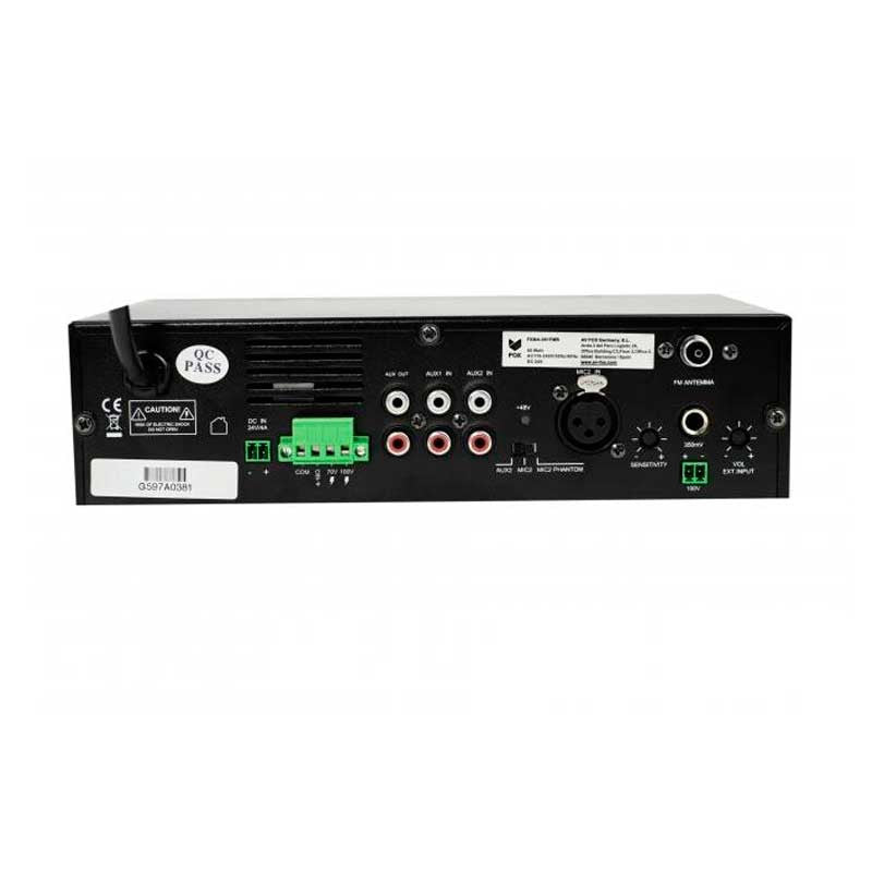 FOX FXMA-061FMB Amplificador de mezcla