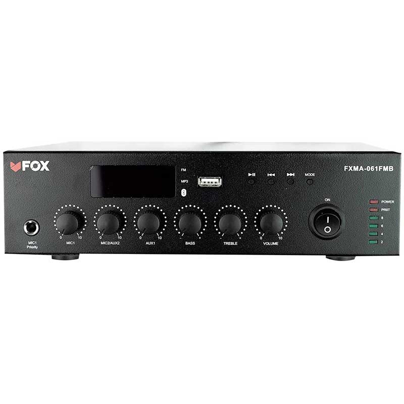 FOX FXMA-061FMB Amplificador de mezcla