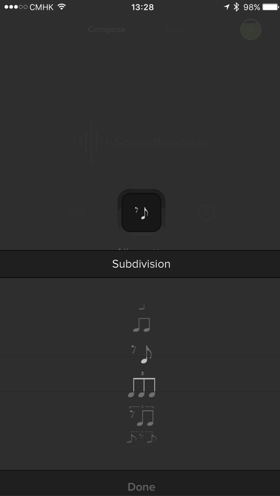 Soundbrenner Pulse SPB-01 Metrónomo de pulsera