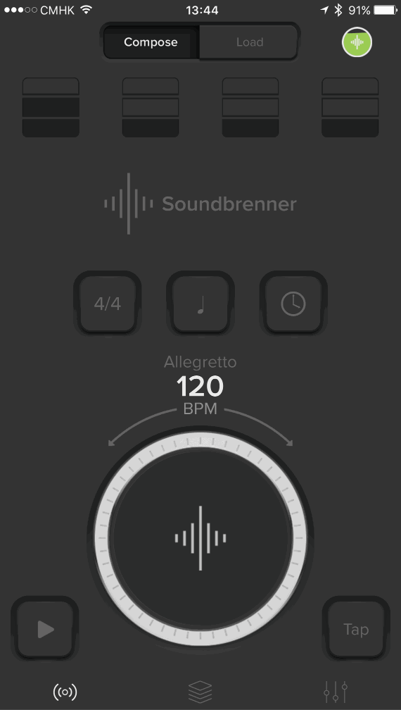 Soundbrenner Pulse SPB-01 Metrónomo de pulsera