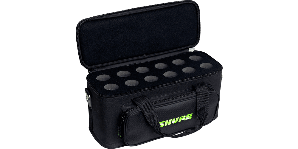 SHURE BY GATOR FUNDA DE NYLON PARA 12 MICRÓFONOS