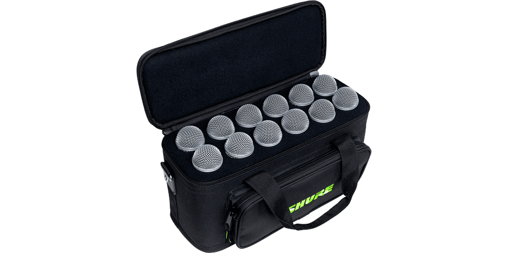 SHURE BY GATOR FUNDA DE NYLON PARA 12 MICRÓFONOS