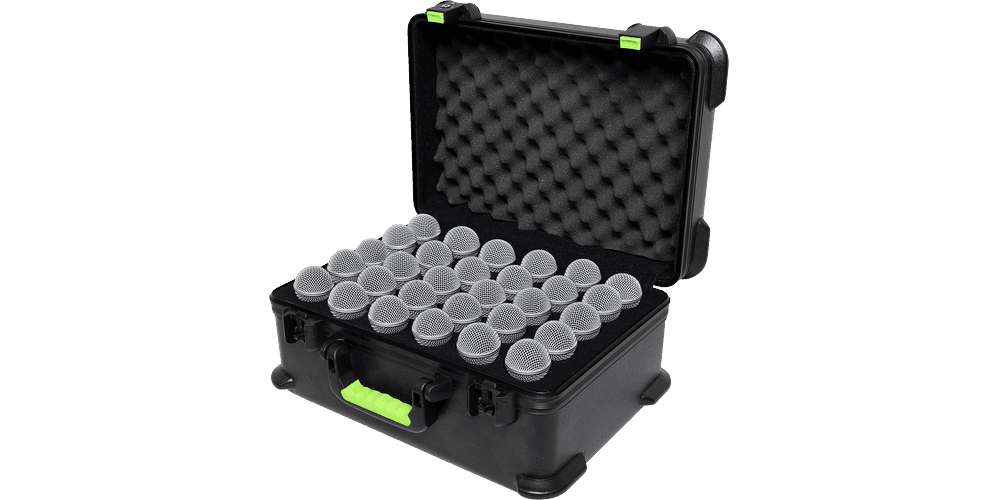 SHURE BY GATOR ESTUCHE DE TRANSPORTE PARA 30 MICRÓFONOS