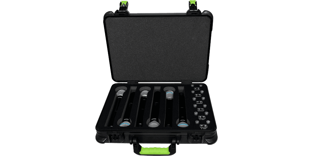 SHURE BY GATOR ESTUCHE DE TRANSPORTE PARA 6 MICRÓFONOS