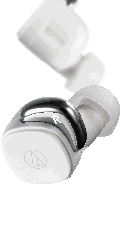 Audio Technica ATH-SQ1TW WHITE Auriculares inalámbricos in ear