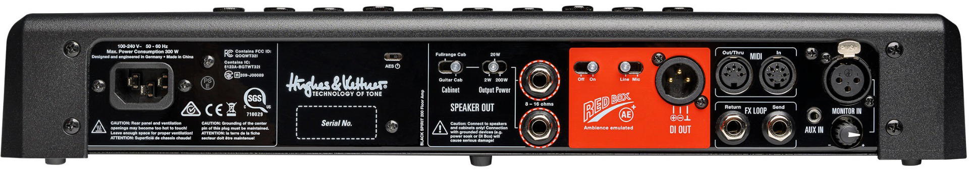 Hughes & Kettner Black Spirit 200 Floor