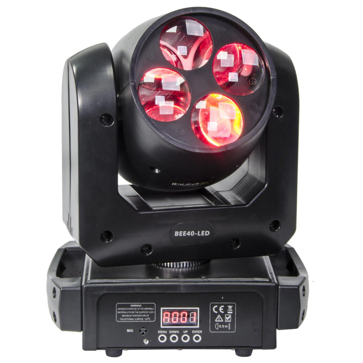 IBIZA LIGHT BEE40-LED 4 x 10W BEE EFFECTS 