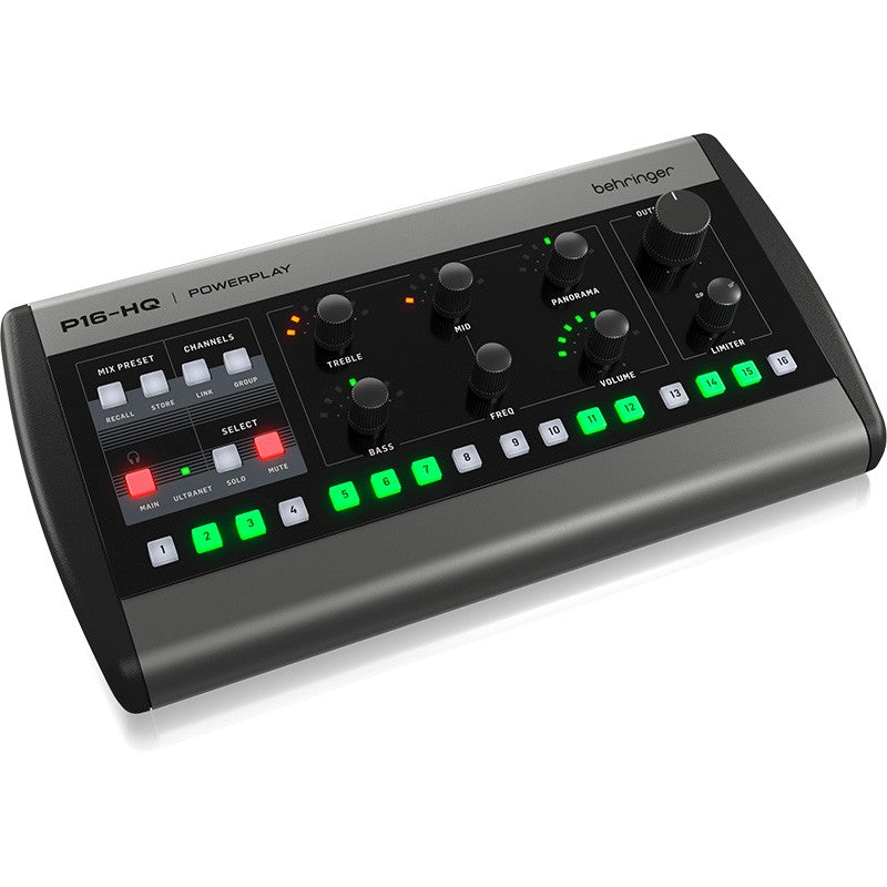 Behringer P16-HQ Mezclador de Monitorización Personal 16 Canales