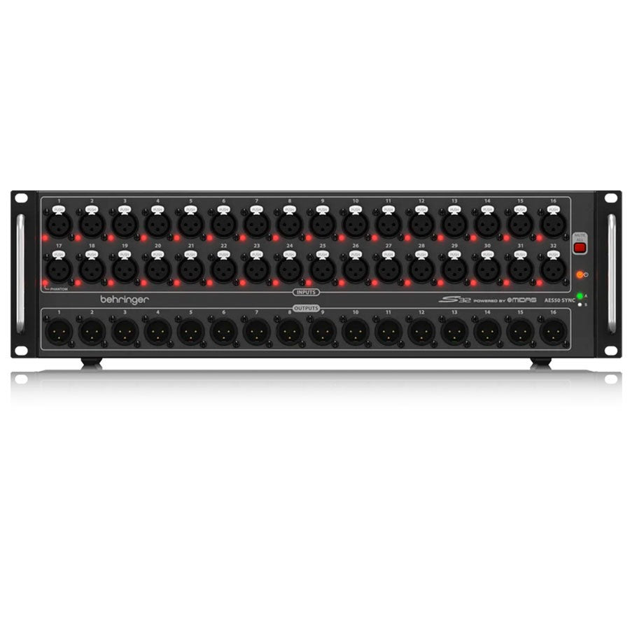 Behringer S32 Cajetín de Escenario Digital 32 Entradas 16 Salidas