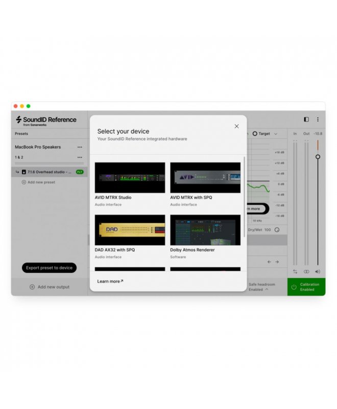 Sonarworks SoundID Reference for Multichannel with Measurement Microphone