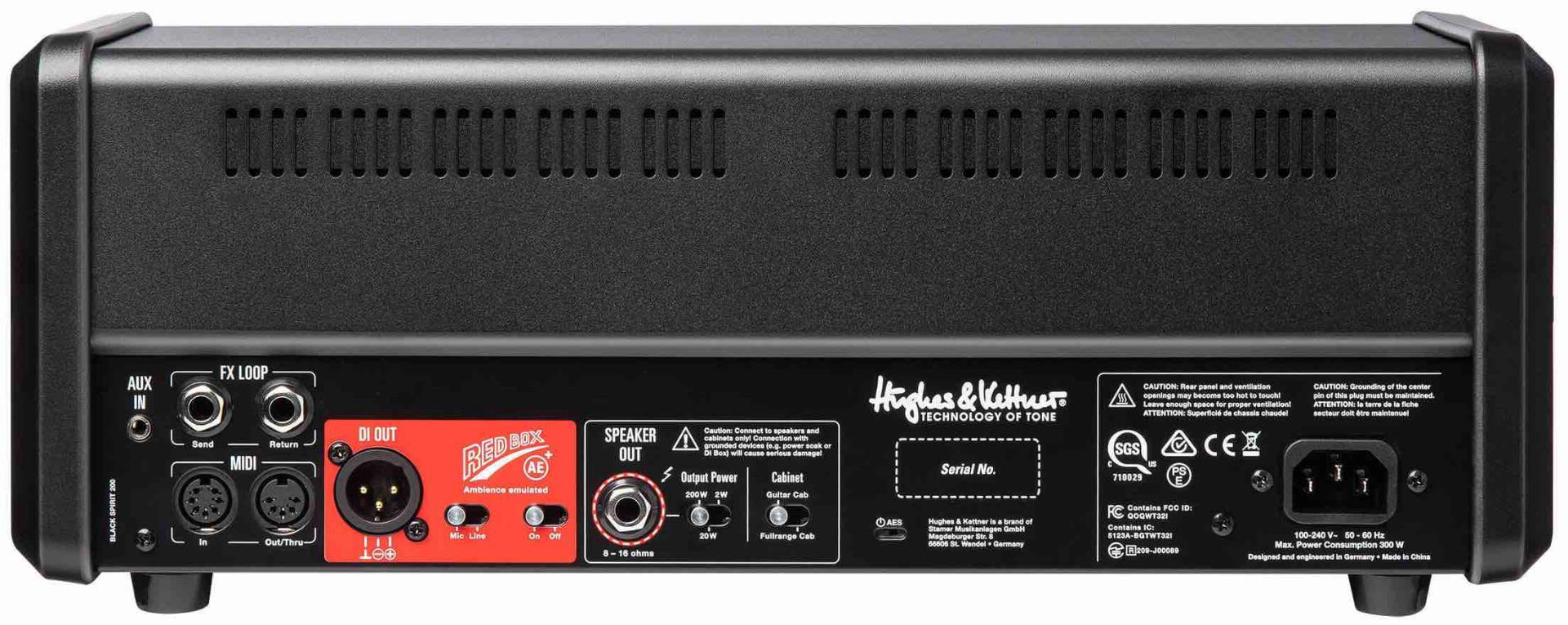 Hughes & Kettner Black Spirit 200