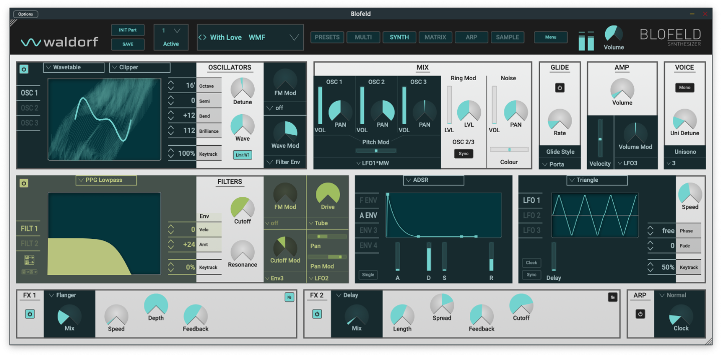 Waldorf Blofeld Plugin