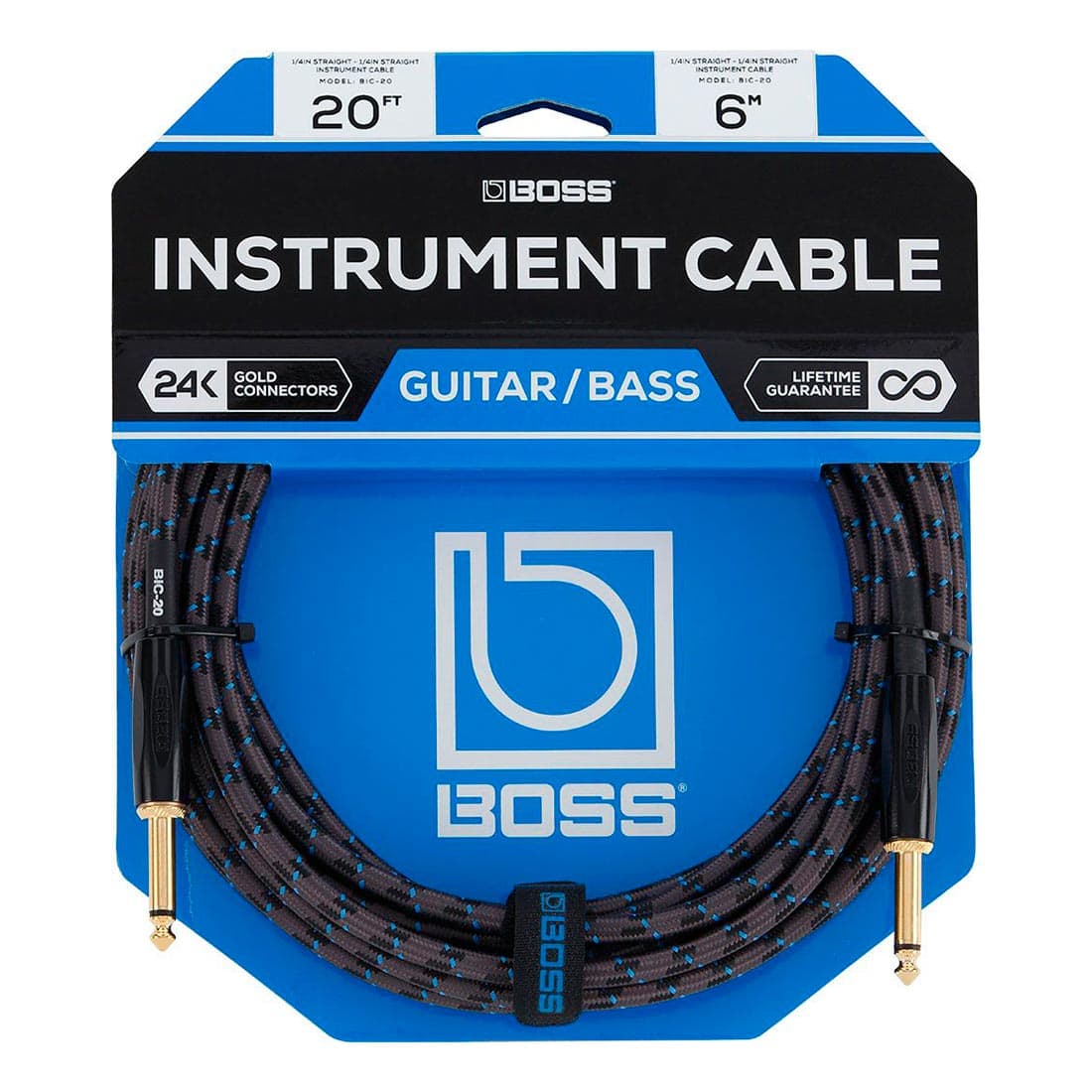 Boss BIC-20 Cable Instrumento