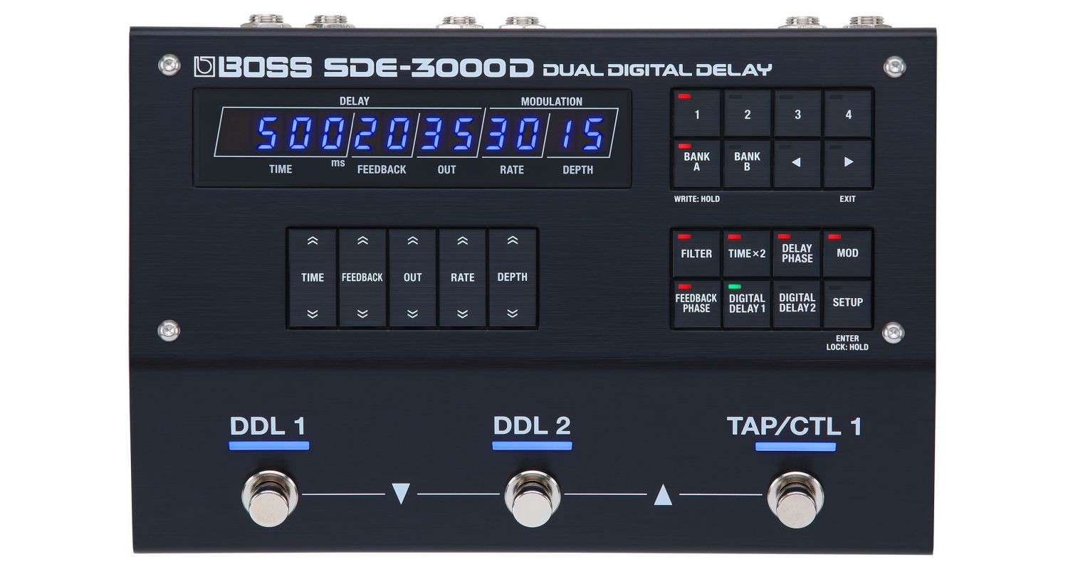 BOSS SDE-3000D DUAL DIGITAL DELAY
