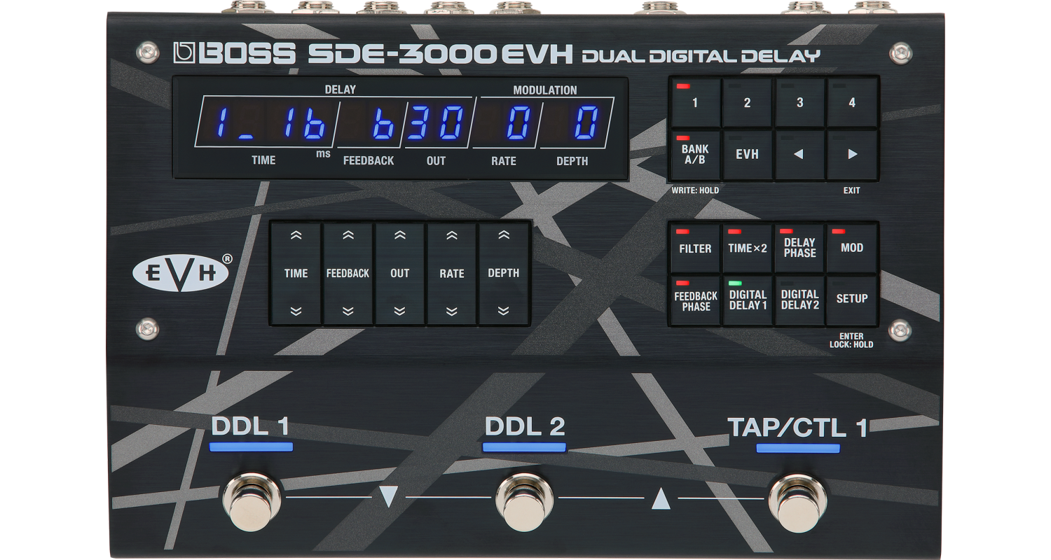 BOSS SDE-3000 EVH DUAL DIGITAL DELAY