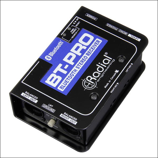 Radial Engineering BT-Pro DI Estéreo Bluetooth