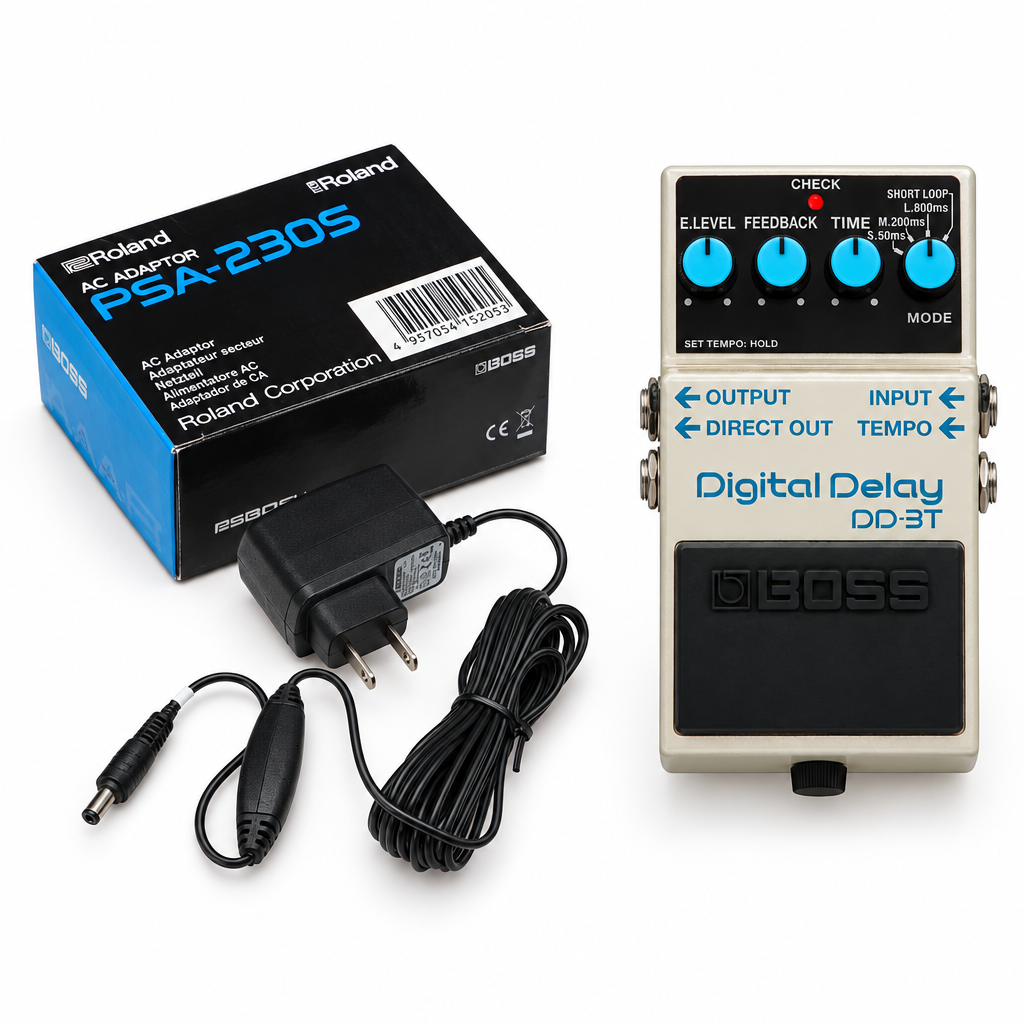 Boss DD-3T + Alimentador Boss PSA