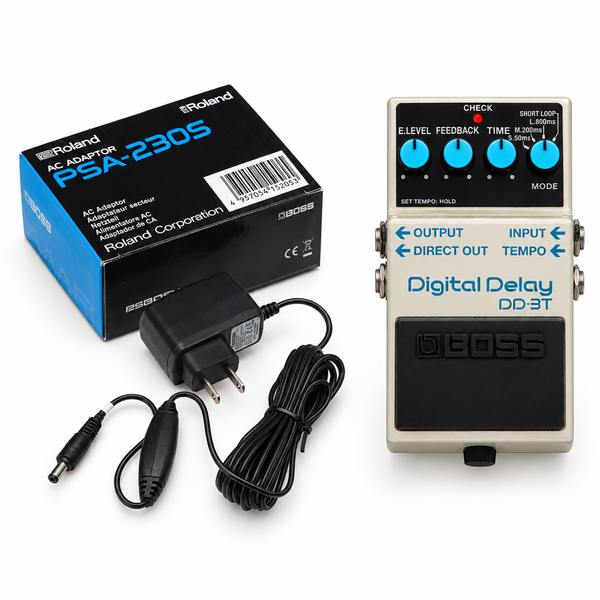 Boss DD-3T + Alimentador Boss PSA