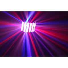 IBIZA LIGHT BUTTERFLY-RC 6x3W RGBWAP 