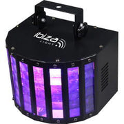 IBIZA LIGHT BUTTERFLY-RC 6x3W RGBWAP 