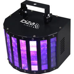 IBIZA LIGHT BUTTERFLY-RC 6x3W RGBWAP 