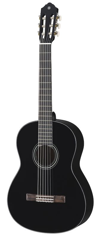 Yamaha C40BLII Guitarra Clásica Negra + Soporte Gratis