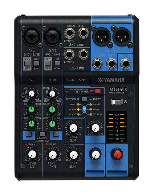 Yamaha MG06X 