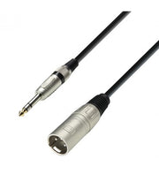 Adam Hall Cable XLRm-Jack Stereo 1m