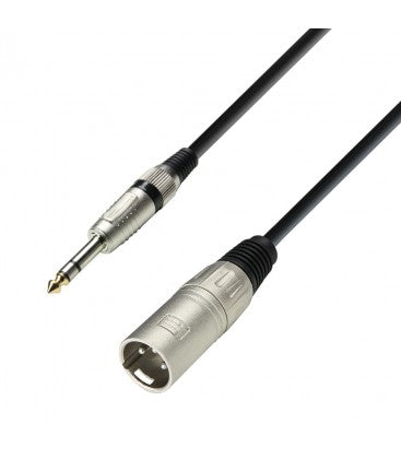 Adam Hall Cable XLRm-Jack Stereo 1m