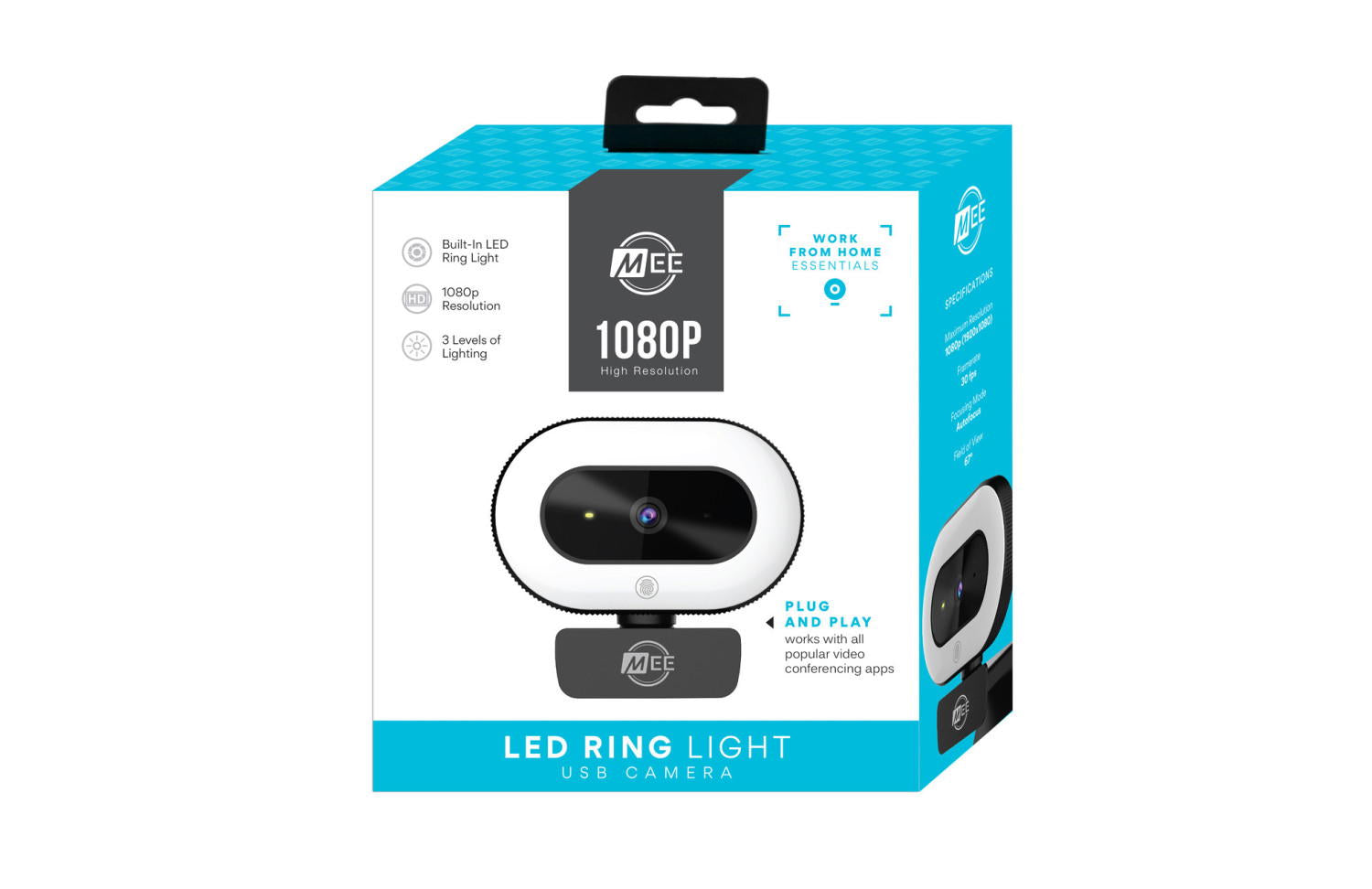Mee Audio WEBCAM CL8A (con anillo LED)