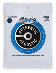 CUERDAS ACUSTICA MARTIN AUTHENTIC SP BRONZE 80/20 BLUEGRASS 12-56