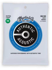 CUERDAS MARTIN AUTHENTIC SP 12ST BRONZE 80/20 10-47