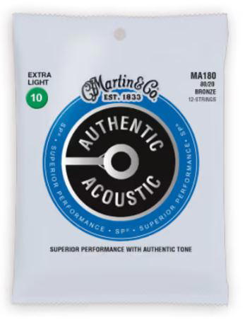 CUERDAS MARTIN AUTHENTIC SP 12ST BRONZE 80/20 10-47