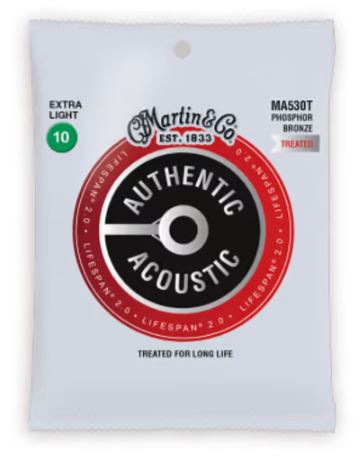 CUERDAS ACUSTICA MARTIN AUTHENTIC LIFESPAN 2.0 PHO BRO 92/8 10-47