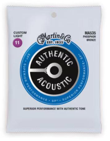 CUERDAS ACÚSTICA AUTHENTIC SP 92/8  PHOSPHOR-BRONZE 11-52