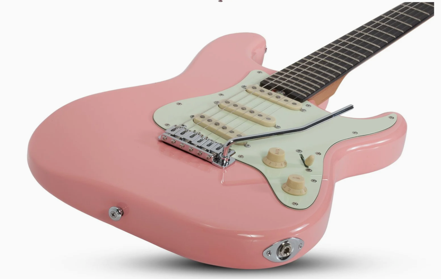 SCHECTER NICK JOHNSTON TRAD L/H SSS A. CORAL