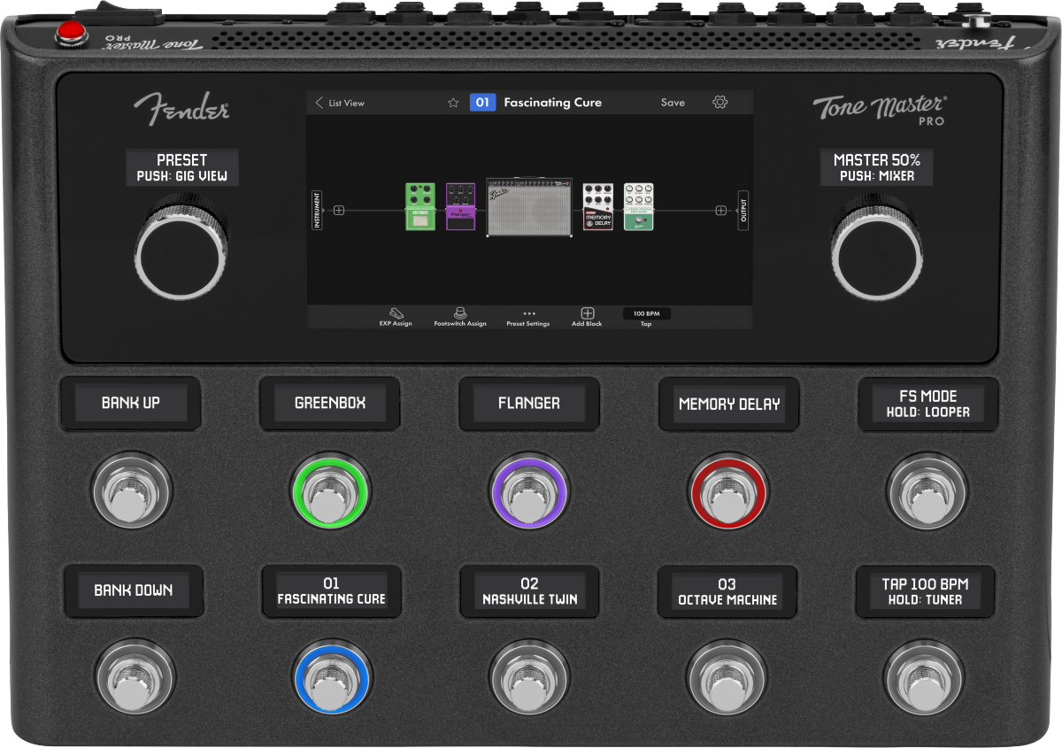 FENDER PEDALERA TONE MASTER PRO