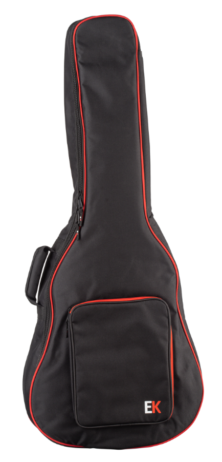FUNDA EK PARA GUITARRA TIPO 335 DE 15mm ROJA