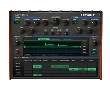 Arturia 3 Filters Plugin Virtual
