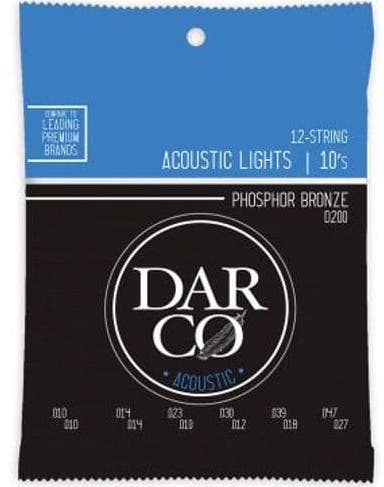 Darco Set cuerdas Acústica Phosphor Bronze 92/8 Light 10-47