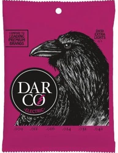 Darco Juego cuerdas eléctrica Super Light 9-42