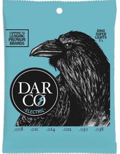 Darco Juego cuerdas eléctrica Super Light 8-38