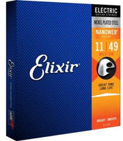 Elixir Cuerdas Guitarra Eléctrica Nanoweb M - 11-4