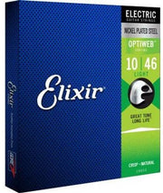 Elixir Cuerdas Guitarra Eléctrica OptiwebL 10-46