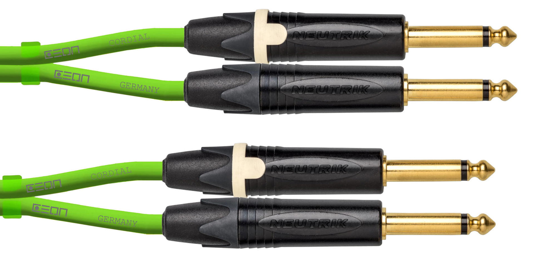 Cordial Ceon DJ JACK-JACK 3m Verde Cable