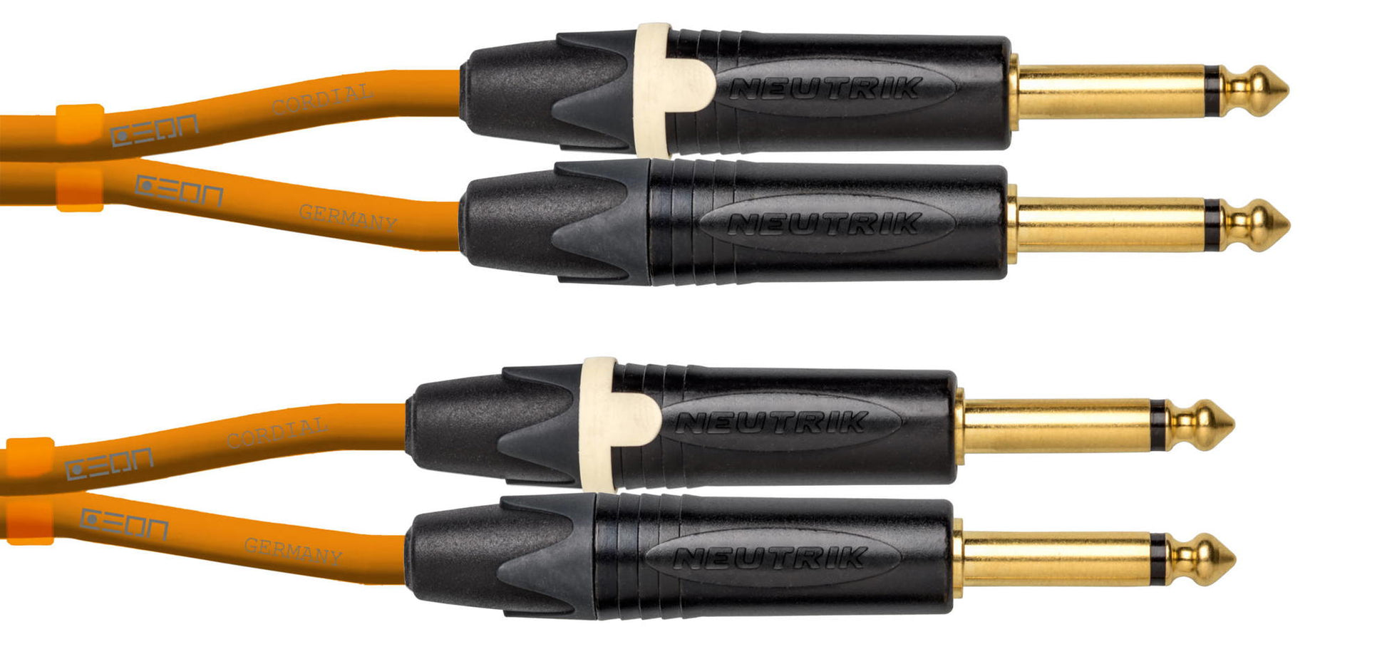 Cordial Ceon DJ JACK-JACK 3m Naranja Cable