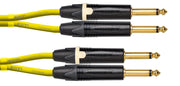 Cordial Ceon DJ JACK-JACK 1,5m Amarillo Cable