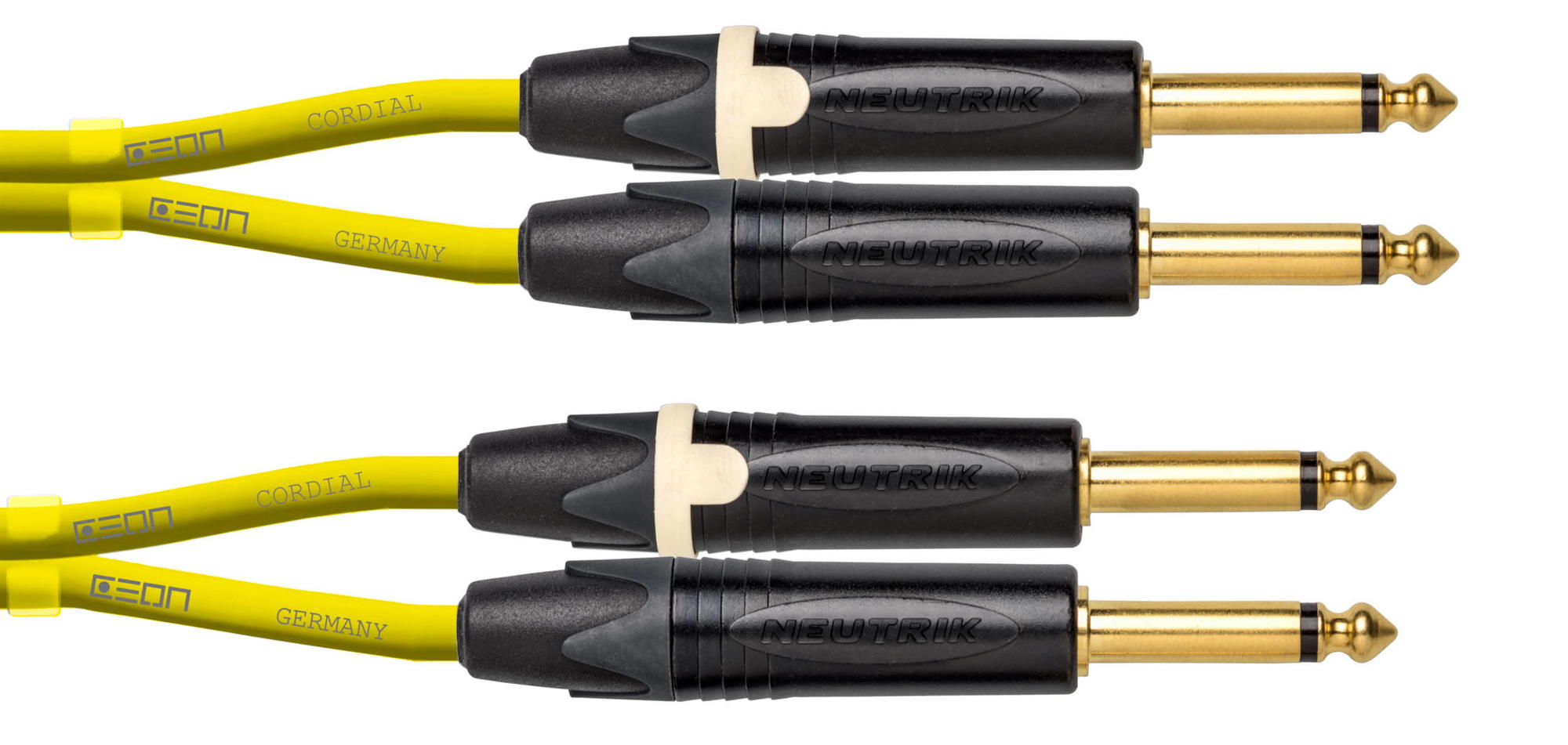 Cordial Ceon DJ JACK-JACK 1,5m Amarillo Cable